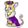 Gif animé lionne reine